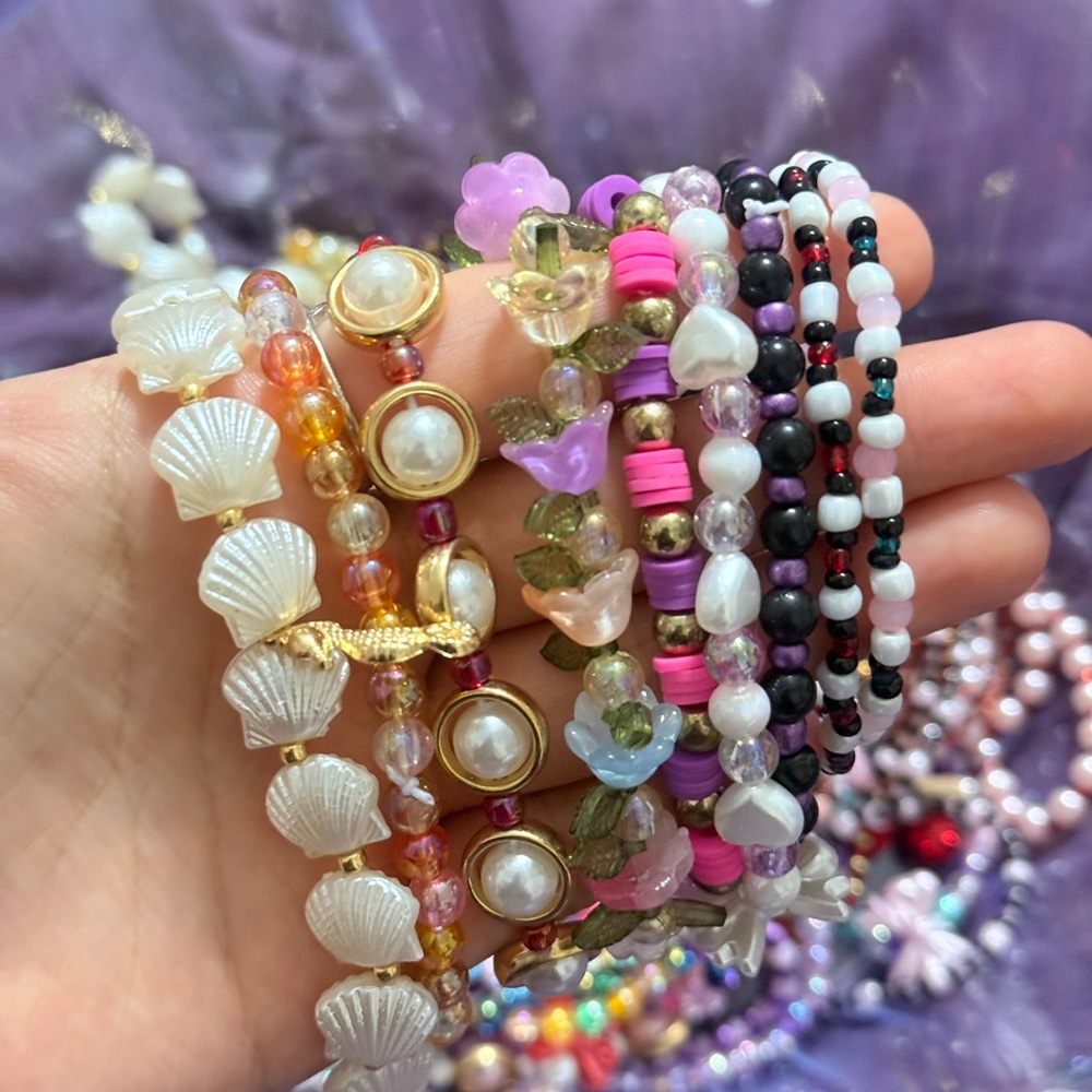 5 handmade jewelry pieces
